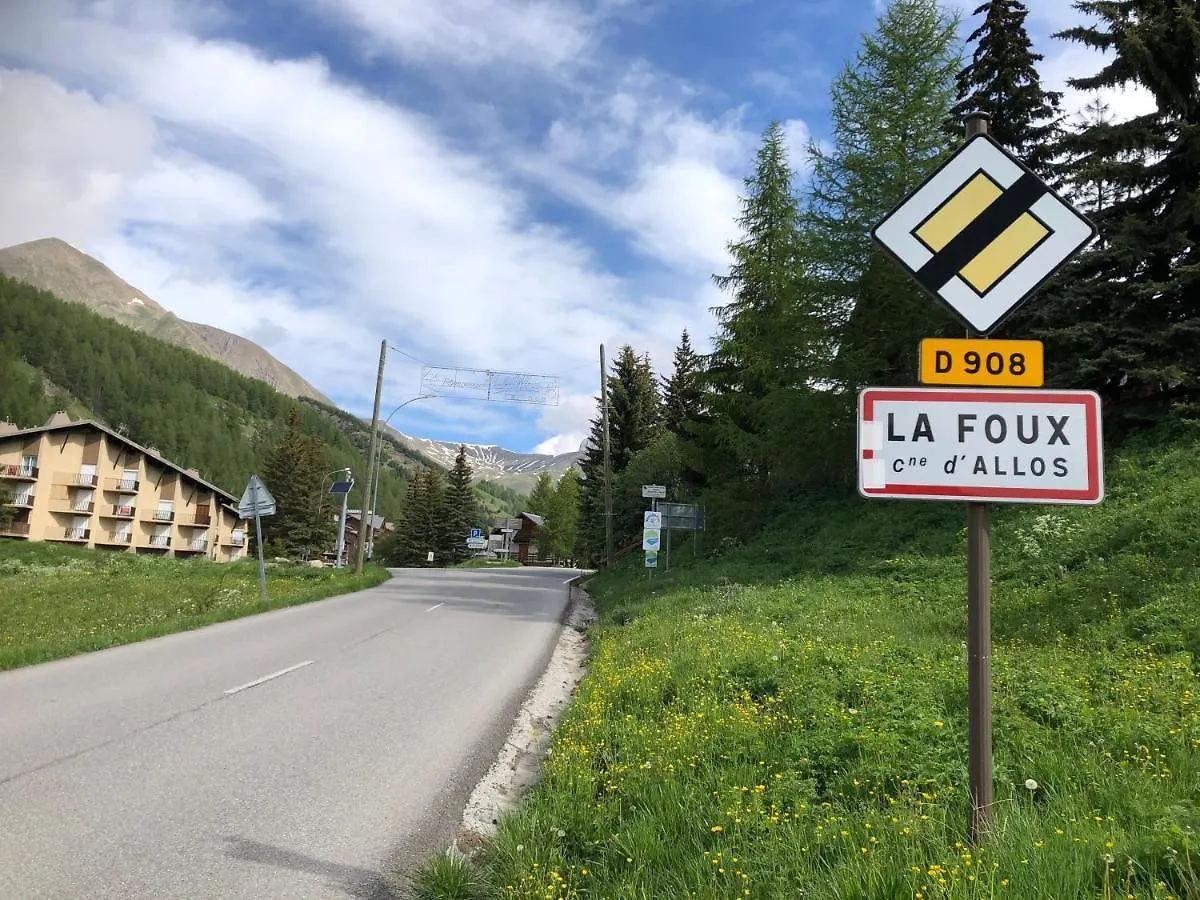 Foux D'Allos - Appartement Charmant Et Fonctionnel 0*, Allos Francie